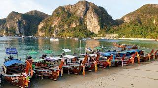 Koh Phi Phi islands - Half day tour by boat - Thailand 2024 4K Thailand travel guide