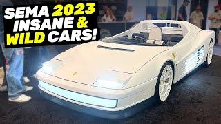 2023 SEMA SHOW COVERAGE - DAY 1 - The Best And Weirdest Cars & Trucks