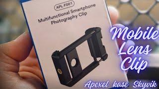 universal lens clip and multifunction smartphone photography clip for center camera mobile phones