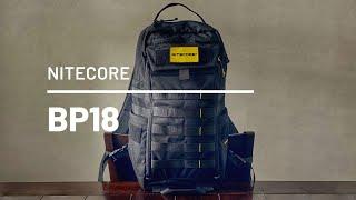 Nitecore BP18 Lii Gear Collaboration Backpack Review - Slim and Lightweight Tactical EDC Bag