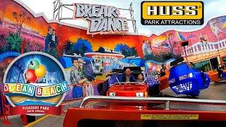 Break Dance UK On Ride POV - Ocean Beach Pleasure Park