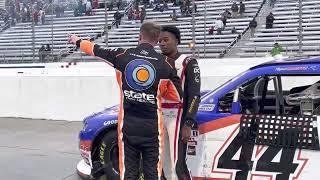 Jeb Burton Gets Into Heated Discussion With Rajah Caruth After Martinsville Xfinity Race