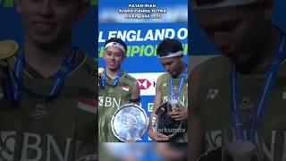 FAJARRIAN JUARA GANDA PUTRA  All England 2024