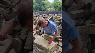 Is it coming Home - Crafting a Stone Coping #stone #stonemasonry #satisfying #skills #england