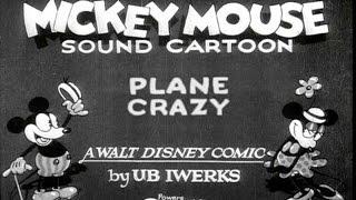 Plane Crazy 1928 Mickey Mouse