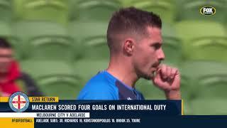 Micd Up  Jamie Maclaren is back in the country and enjoying his football