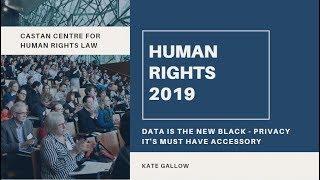 Human Rights 2019 -  Data is the New Black