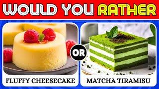 Epic Dessert Battle  Would You Rather Choose Asian or European Sweets? 