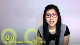 Learn to speak chinese online - Introduction to Pin Yin Q X Z