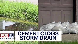 Extension issued for Florida woman accused of filling storm drain with cement