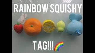 RAINBOW SQUISHY TAG