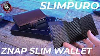 Slimpuro ZNAP Slim Wallet combines MINIMALIST with TRADITIONAL