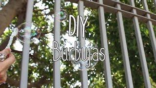 DIY burbujas de jabón