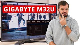 Gigabyte M32U Monitor Review - 4k @ 144Hz and HDMI 2.1