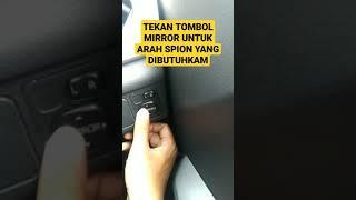 CARA MENGATUR SPION ELECTRIK & FUNGSI TOMBOL MIRROR L R #shorts