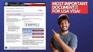 HOW TO FILL UP DS 160 FORM FOR USA VISA