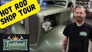 TRADITIONAL METALCRAFT HOTROD SHOP TOUR WITH CODY WALLS