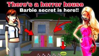 Theres  HORROR barbie Island In the closed house SAKURA SCHOOL SIMULATOR MOVE HORROR  scary