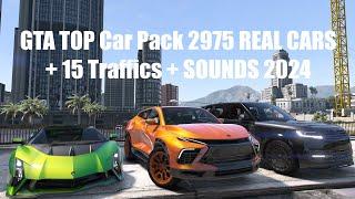 GTA TOP Car Pack 2975 REAL CARS + 15 Traffics + SOUNDS + 1.0.3179
