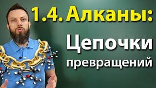 1.4. Алканы Решение цепочек. ЕГЭ по химии