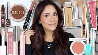 TESTING NEW DRUGSTORE MAKEUP  watch BEFORE you BUY