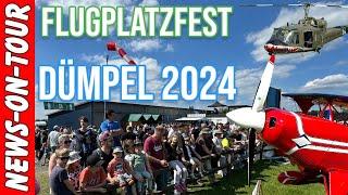 Flugplatzfest 2024 ️ Auf dem Dümpel Bergneustadt 09.06.2024 Spektakuläre Flugshows und mehr 