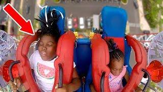 Kids Passing Out #6  Funny Slingshot Ride Compilation