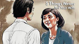 5 Things You Should Never Tell Your Wife - A Zen Story