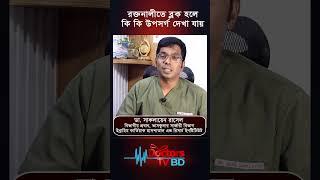 রক্তনালীতে ব্লক হলে কি কি উপসর্গ দেখা যায়। Dr.Saklayen Russel #shorts