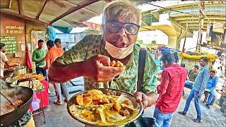 Ultimate Patna Street Food Tour Piping Hot Puri Aloo Dahi Bada Kulhad Chai Khaja Adventure