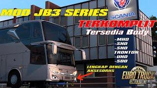 EDITAN JB3 TERBAIK EP3 EDIT JB3 NMODDER - REVIEW MOD BUS ETS2 INDONESIA