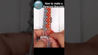 Learn How to Make a Friendship Bracelet Paracord Macrame Knot Tutorial #shorts