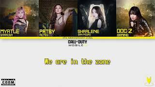 IN THE ZONE  Official Lyric Video  Garena Call of Duty Mobile