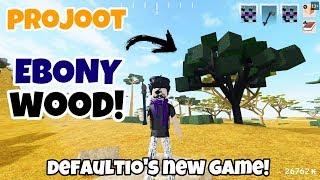 Roblox - Projoot - Rare EBONY TREE Defaultios New Game Test 2