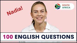 100 Common English Questions with Nadia  How to Ask and Answer English Questions