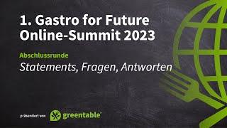 G4F Online-Summit 2023 Abschlussrunde mit Statements Fragen Antworten