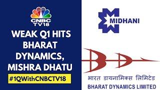 Bharat Dynamics Profit Falls In Q1 EBITDA Loss Widens MIDHANIs Margin Falls By 780 Bps In Q1