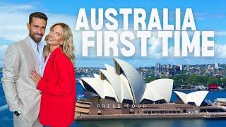 AUSTRALIA For the First Time Press tour