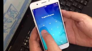 hand reset security code Screen lock oppo f1s A1601 done 100%