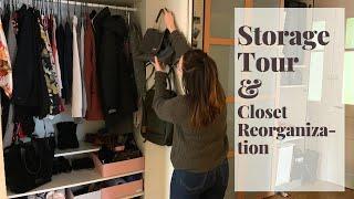 Storage Tour & Closet Reorganization