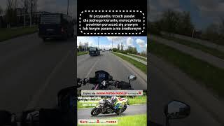 Poradnik przyszłego motocyklisty #42 Jaka jest bezpieczna pozycja motocyklisty na drodze #shorts