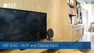 KEF EGG - AUX and Optical Input Multi-Language Subtitles