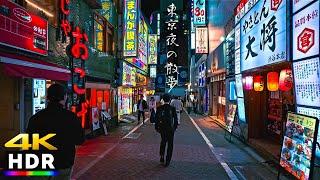 Tokyo Shibuya Night Walk to Harajuku【4K HDR】