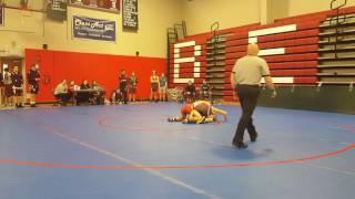 Jasen vs Bristol Central 145 lbs 2017