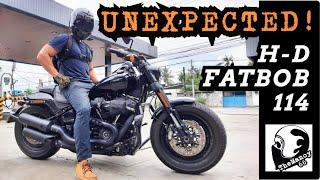 Harley-Davidson FatBob 114 Review in heavy urban traffic