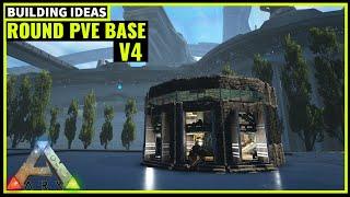 HOW TO BUILD A ROUND PVE BASE 4.0  ARK SURVIVAL
