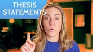 Thesis Statements and Intro Paragraphs