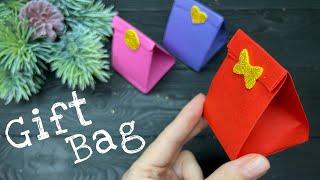 DIY Craft Paper GIFT BAG Origami