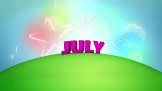 Disney Junior USA - What Month Is This? Bumper July