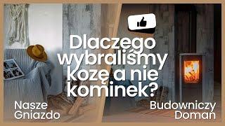 Dlaczego koza a nie kominek? Montaż pieca AB szary beton firmy Kratki . #kratki #koza #piec